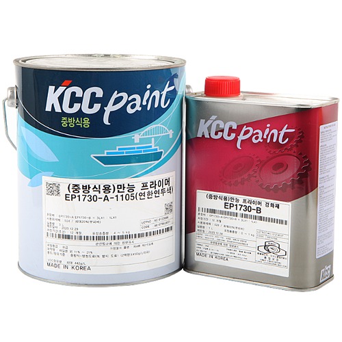 KCC페인트 중방식용 비철금속 만능프라이머 연한 연두색 EP1730 4L