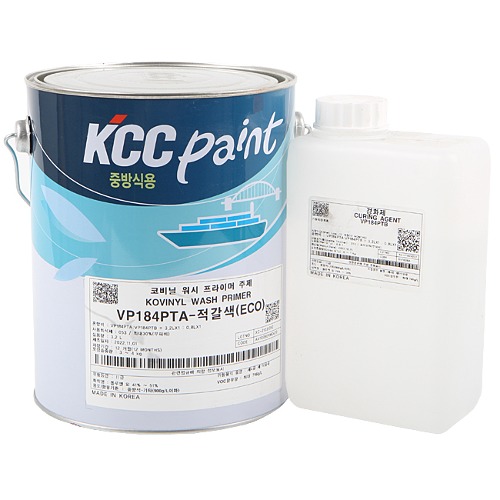 KCC페인트 코비닐 크롬 워시프라이머 VP184 4L